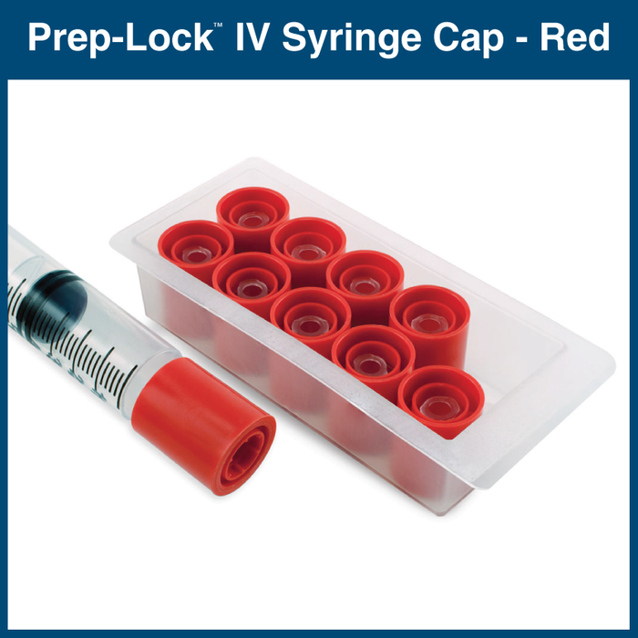 Prep-Lock IV Syringe Cap (100 Caps)