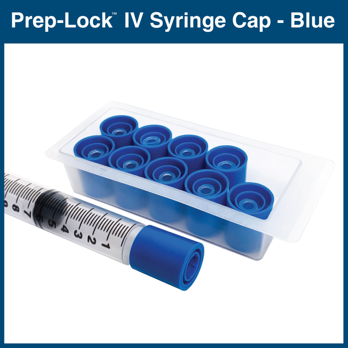 Prep-Lock IV Syringe Cap (100 Caps)