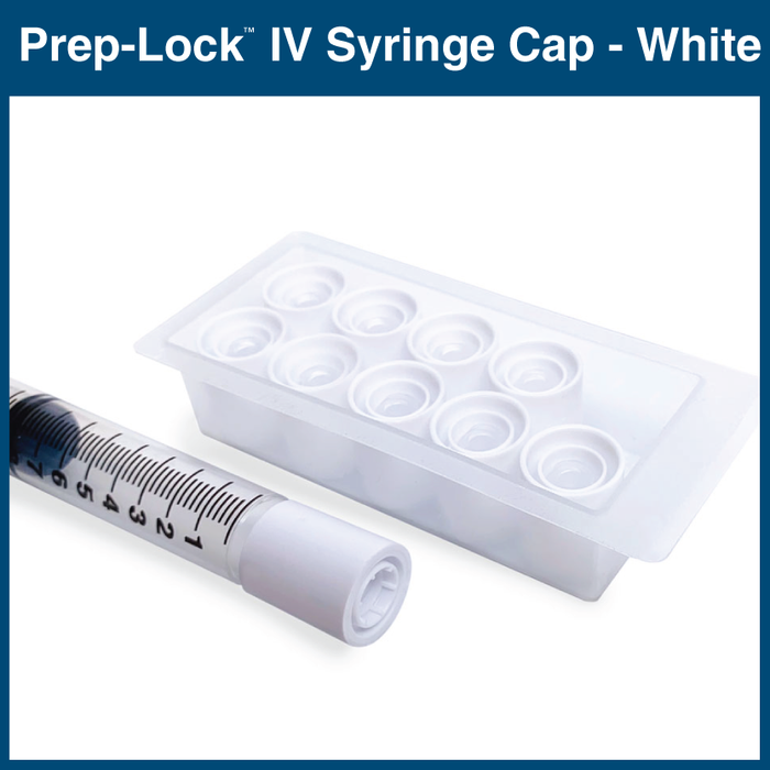 Prep-Lock IV Syringe Cap (100 Caps)