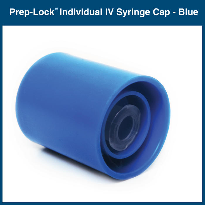 Prep-Lock IV Syringe Cap - Individual (100 Caps)