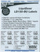 LiquiDose Labels - Laser - Blue Tint -  LD130-BU, LD131 (100 Sheets = 3,000 Doses)
