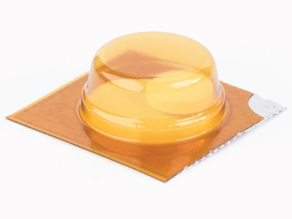 Medi-Cup Blisters MD105 - Circular Standard 3/8" Amber NultraViolet 6 Month BUD (1,000 Doses)