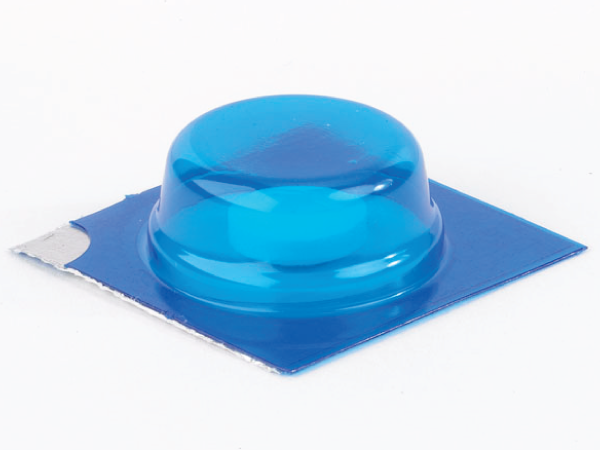 Medi-Cup Blisters MD400 - Circular Standard 3/8" Blue 12 Month BUD (1,000 Doses)