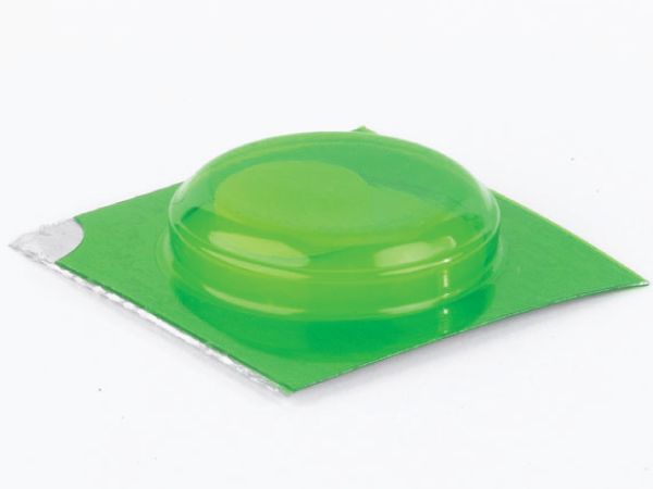 Medi-Cup Blisters MD425 - Circular Mini 3/16" Green NultraViolet 12 Month BUD (1,000 Doses)