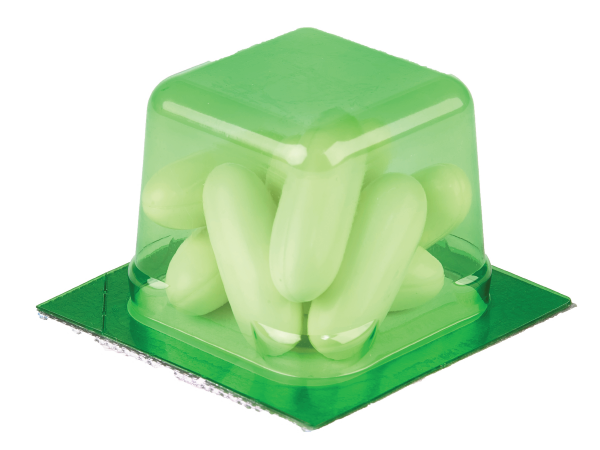 Medi-Cup Blisters MD9454 - Multi-Purpose Blister MPB 1-1/4" Green NultraViolet 12 Month BUD (900 Doses)