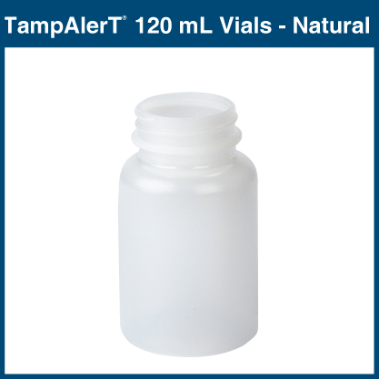 TampAlerT 120 mL Vials (1,000 Vials)