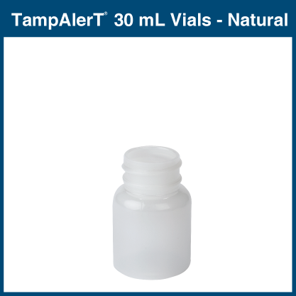 TampAlerT 30 mL Vials (1,000 Vials)