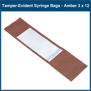 Tamper-Evident Syringe Bags (1,000 Bags)