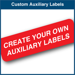 Custom Auxiliary Labels (1,000 Labels)