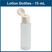 Lotion Bottles - 15 mL (144 Bottles)