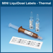 MINI LiquiDose Labels - Thermal - LD5000 (1,000 Strips = 6,000 Doses)