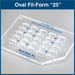 Fil-Form Template Oval