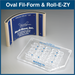 Fil-Form Template Oval and Roll-E-ZY Press-Piece