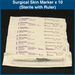 SecureLine Surgical Skin Marker - PD1000 (10 Sterile Markers)