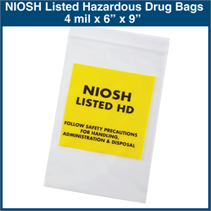NIOSH Listed Hazardous Drug Bags