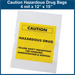 Caution Hazardous Drug Bags