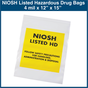 NIOSH Listed Hazardous Drug Bags