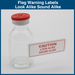 Flag Warning Labels -  Look Alike Sound Alike (1,000 Labels)