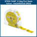 Steri-Tamp® IV Bag Port Seals (1,000 Seals Per Roll)