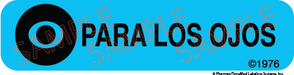 Auxiliary Label - Para Los Ojos (1,000 Labels)