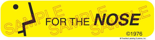 Auxiliary Label - For the Nose (1,000 Labels)