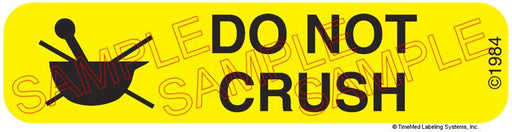 Auxiliary Label - Do Not Crush (1,000 Labels)