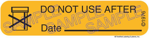 Auxiliary Label - Do Not Use After Date ___ (1,000 Labels)
