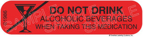 Auxiliary Label - Do Not Drink (1,000 Labels)