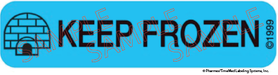 Auxiliary Label - Keep Frozen (1,000 Labels)