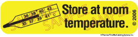 Auxiliary Label - Store at Room Temperature (1,000 Labels)