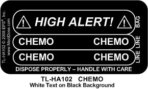 Line Tracing Label - CHEMO - TL-HA102 (1,000 Labels)