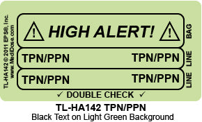 Line Tracing Label - TPN/PPN  - TL-HA142 (1,000 Labels)