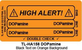 Line Tracing Label - DOPamine - TL-HA158 (1,000 Labels)