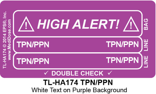 Line Tracing Label - TPN/PPN  - TL-HA174 (1,000 Labels)